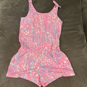 NWOT Lilly Pulitzer girls romper. Size 6-7.